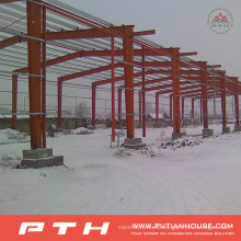 Pth Customized Design Low Cost Estructura de acero prefabricada Warehouse